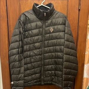 Black Diamond Men's Green Puffer Jacket